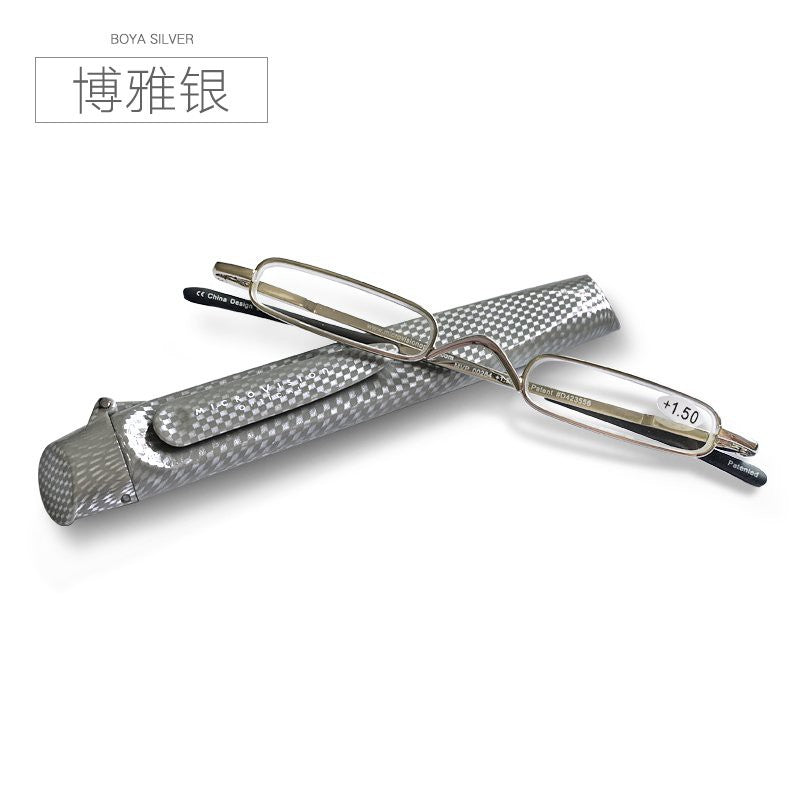 Mini lunettes à ressort – Design compact et élégant, 4 couleurs