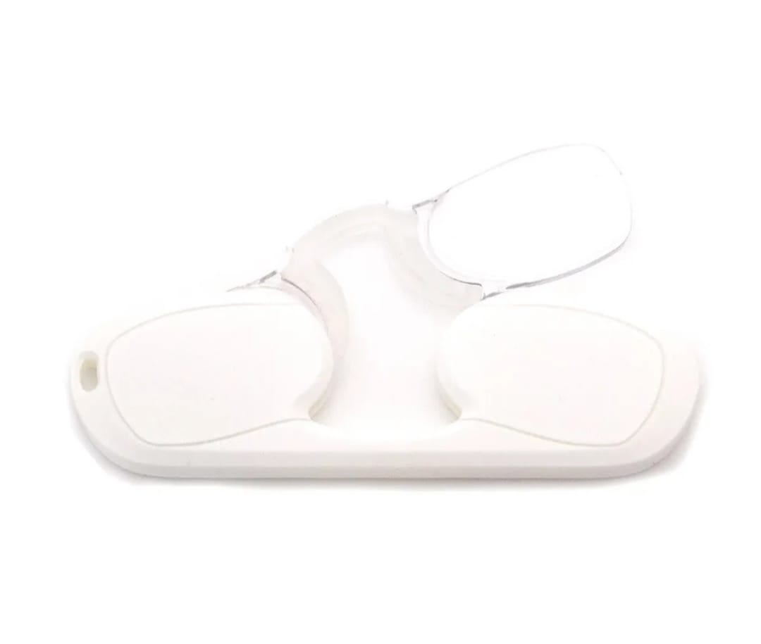 Lunettes de lecture à nez pincé pour hommes et femmes, lunettes de lecture porte-clés haut de gamme