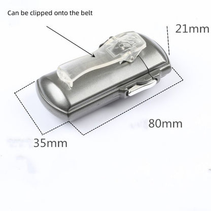 Mini lunettes de lecture pliantes sans cadre avec étui – Design portable et élégant pour hommes et femmes