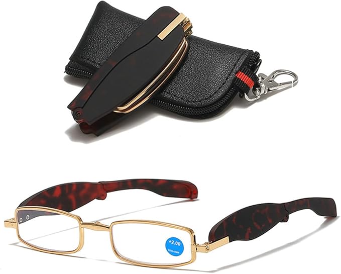 Lunettes rotatives 360° – Anti-lumière bleue, confortables et portables