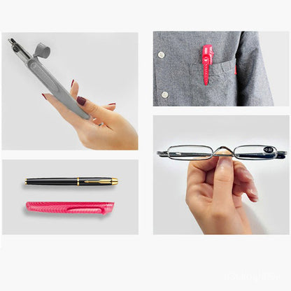 Mini lunettes à ressort – Design compact et élégant, 4 couleurs
