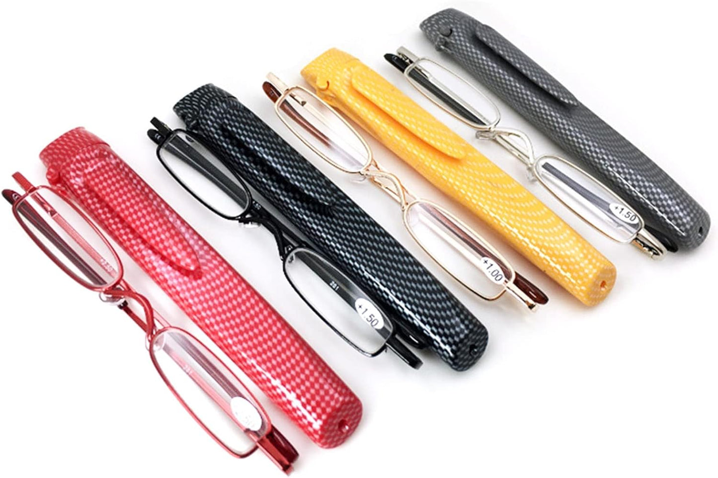 Mini lunettes à ressort – Design compact et élégant, 4 couleurs