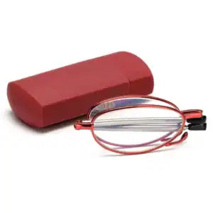 Lunettes titane pliantes – Ultra légères, anti-lumière bleue (+1 à +2)