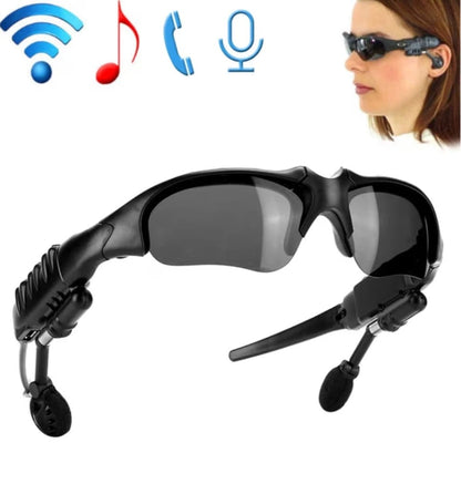 Intelligentes, Lunettes de Bluetooth Lunettes de MP3 Lunettes de Audio avec Verres Polarisés, Commande Vocale et Style d'oreille Ouverte Écouter de la Musique
