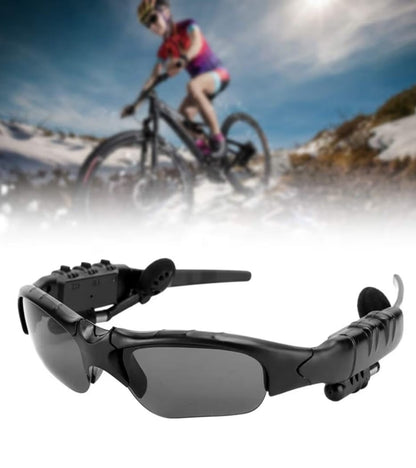 Intelligentes, Lunettes de Bluetooth Lunettes de MP3 Lunettes de Audio avec Verres Polarisés, Commande Vocale et Style d'oreille Ouverte Écouter de la Musique