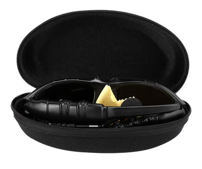 Intelligentes, Lunettes de Bluetooth Lunettes de MP3 Lunettes de Audio avec Verres Polarisés, Commande Vocale et Style d'oreille Ouverte Écouter de la Musique