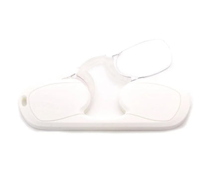 Lunettes de lecture à nez pincé pour hommes et femmes, lunettes de lecture porte-clés haut de gamme