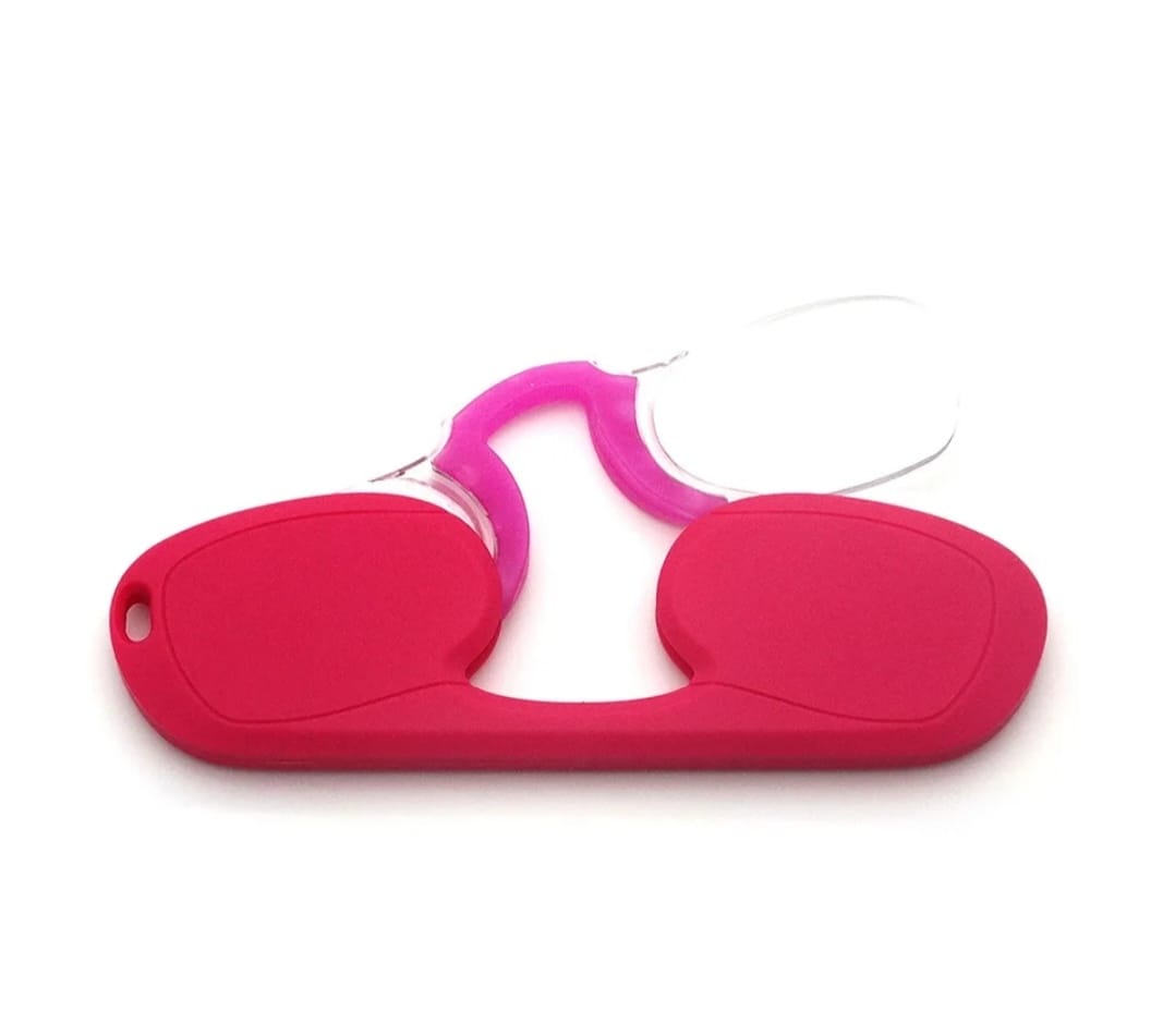 Lunettes de lecture à nez pincé pour hommes et femmes, lunettes de lecture porte-clés haut de gamme