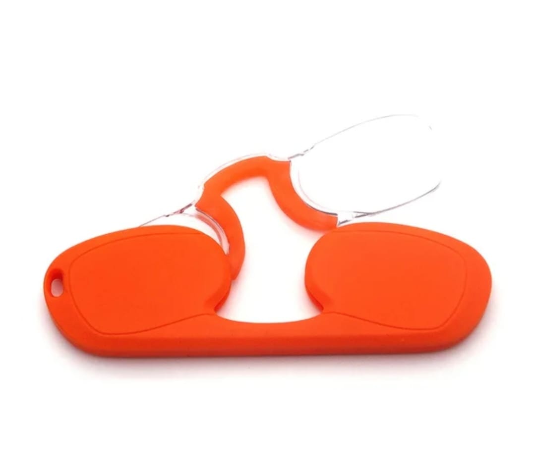 Lunettes de lecture à nez pincé pour hommes et femmes, lunettes de lecture porte-clés haut de gamme