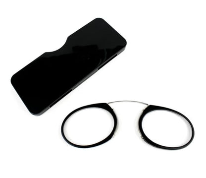 Lunettes de lecture pour hommes et femmes, mini lunettes de lecture portables avec pince-nez