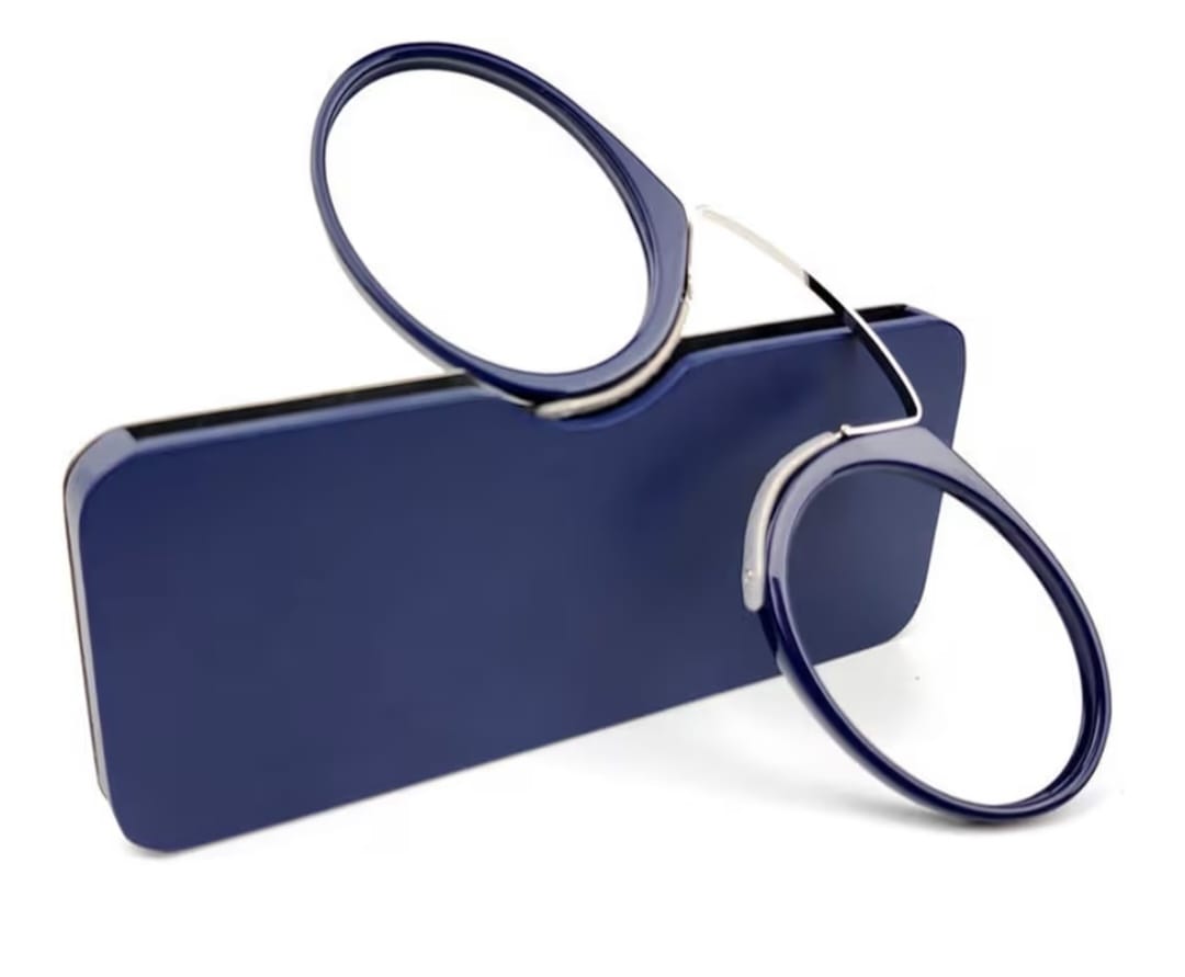 Lunettes de lecture pour hommes et femmes, mini lunettes de lecture portables avec pince-nez