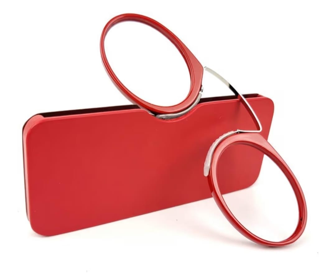 Lunettes de lecture pour hommes et femmes, mini lunettes de lecture portables avec pince-nez