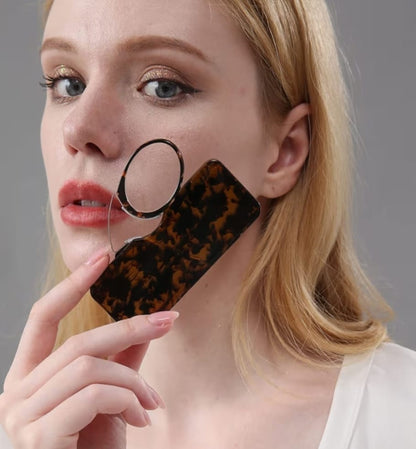 Lunettes de lecture pour hommes et femmes, mini lunettes de lecture portables avec pince-nez