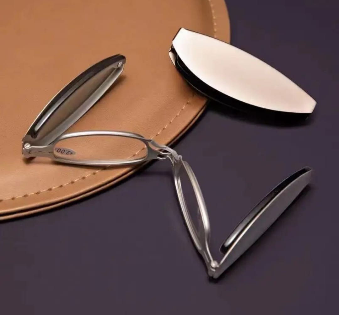 Lunettes de lecture pliable pour femmes et hommes, mode portable, lunettes de presbytie pliables unisexes avec loupe