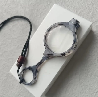 Lunettes pendentif pliables et portables pour hommes et femmes, petites lunettes rondes pour presbytie +1,0 1,5 2,0 2,5 3 3,5 4
