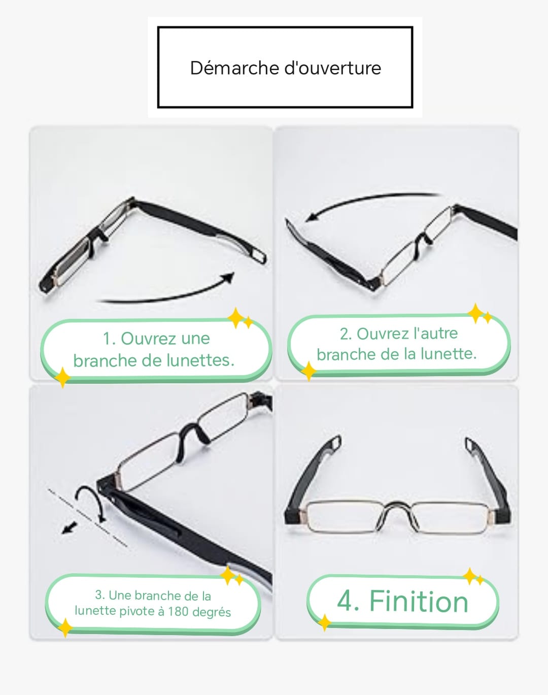 Lunettes de lecture anti-lumière bleue, pliables, rotation à 360°, loupe pour ordinateur/téléphone portable, ultra-légères, lunettes TR portables, anti-radiations