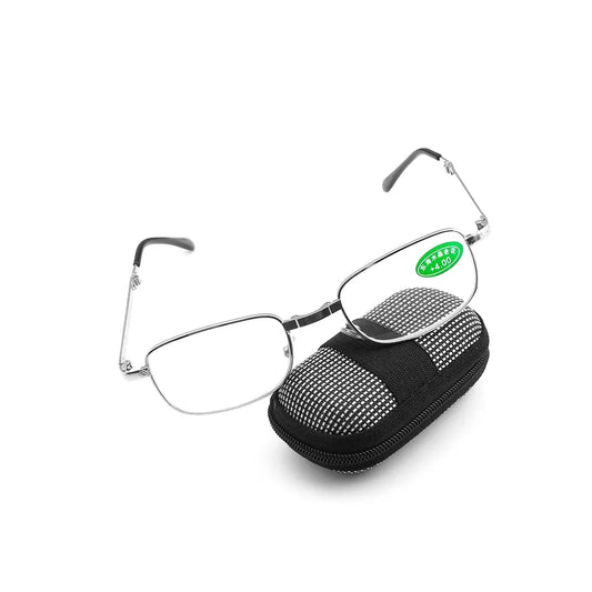 Lunettes bifocales unisexes – Cadre titane, confort et élégance (+1 à +4)