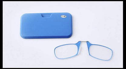 Lunettes de lecture pince-nez pliables – Ultra légères avec étui, anti-fatigue visuelle