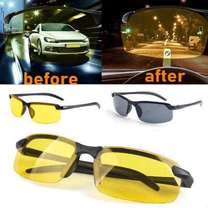 Lunettes de Vision Nocturne Anti-Reflets pour Conduite et Outdoor