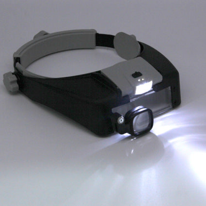 Loupe à bandeau 17X avec LED – Précision et confort pour chaque détail