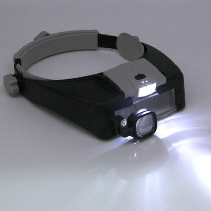 Loupe à bandeau 17X avec LED – Précision et confort pour chaque détail